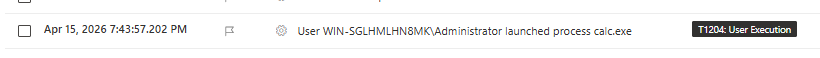 EDR telemetry showing PPID spoofing result - solution name hidden