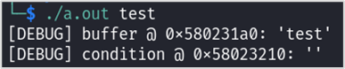 Heap Program Output